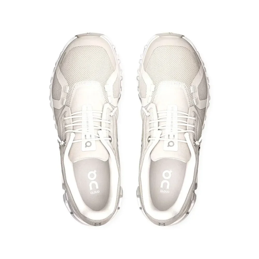 On Running Cloud 6 Pearl White (Women's)-3WF10060755-US 8.5